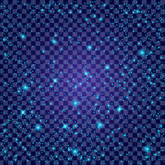 Creative concept Vector set of glow light effect stars bursts with sparkles isolated on black background. For illustration template art design, banner for Christmas celebrate, magic flash energy ray