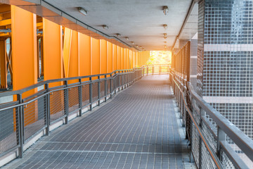 urban city architectural platform bridge