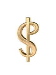 Metal alphabet. 3D rendering