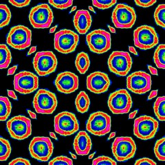 Seamless colorful funny irregular balls design pattern wallpaper