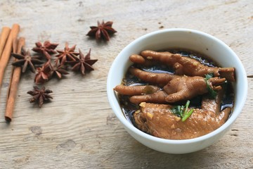 chicken stewed chinese food