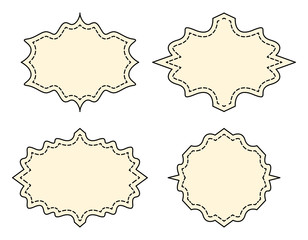 empty frame vector symbol icon design. Beautiful illustration is