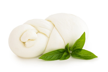Fresh Italian mozzarella.