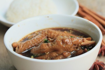 chicken stewed chinese food