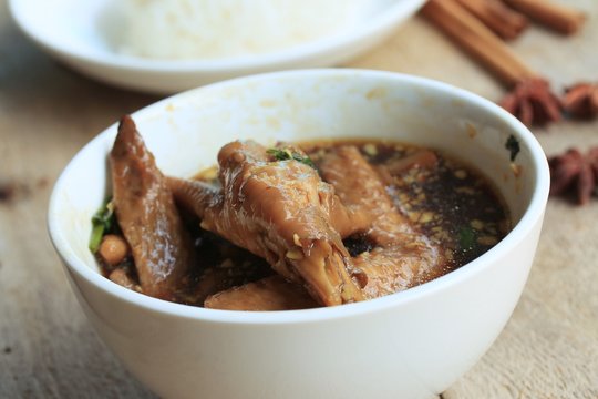 chicken stewed chinese food