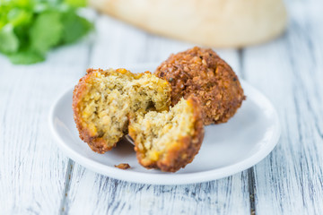 Homemade Falafel