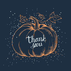 Happy Thanksgiving Day card