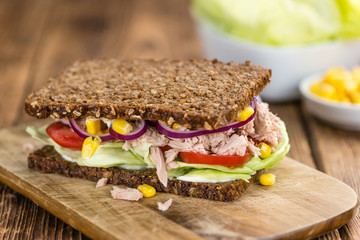 Tuna Sandwich (on wholemeal bread)