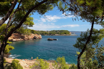 Fototapeta premium A beautiful view Alonissos,Greece