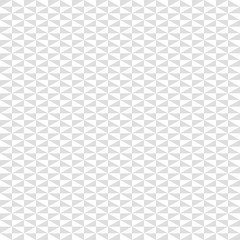 Geometric vector pattern with light gray and white triangles. Seamless abstract background