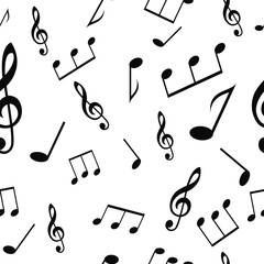 seamless music pattern