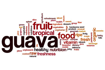 Guava word cloud