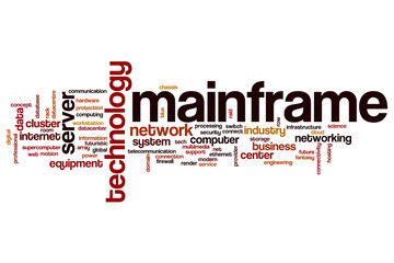 Mainframe word cloud