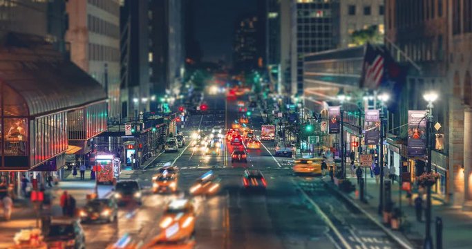 New York City, the traffic at night | 
4K timelapse footage of the Big Apple at night shot from the Grand Central Terminal.