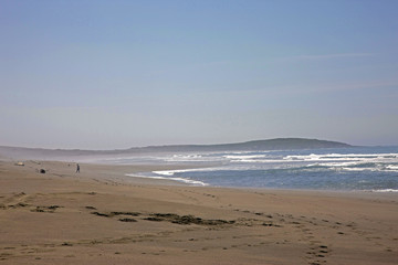 wide open beach