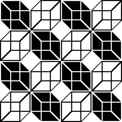 Seamless Cube Pattern