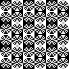 Fototapeta premium Seamless Circle Pattern