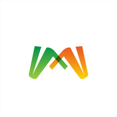 Letter m logo