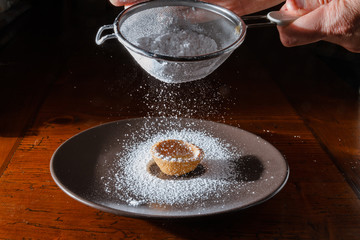 sprinkle with powdered sugar