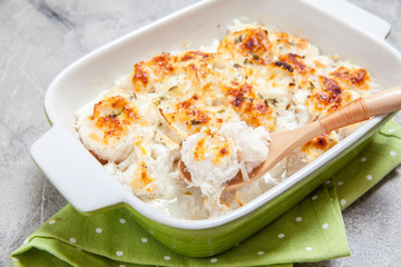 White fish casserole