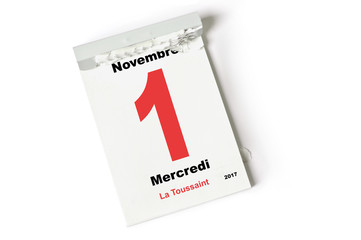 1. Novembre 2017 La Toussaint
