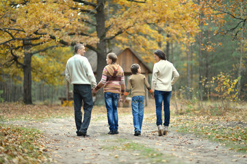Fototapeta premium Portrait of happy family 
