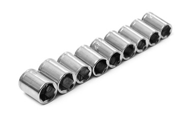 Metal wrench sockets