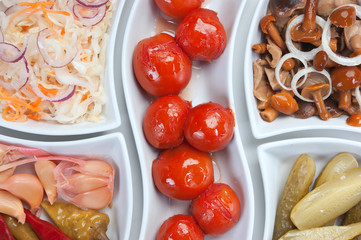 salad of pickled vegetables