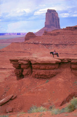 Naklejka premium monument valley