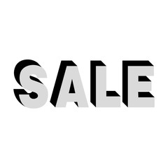 big sale letters image vector illustration design 