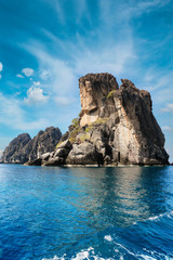 Fototapeta premium Mu Ko Chumphon Marine National Park, Buddha mountain