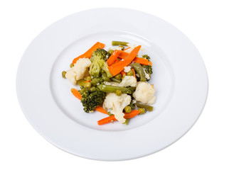 Delicious mixed vegetables.