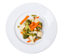 Delicious mixed vegetables.