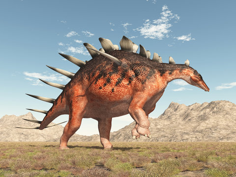 Dinosaurier Kentrosaurus