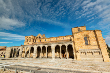 San Vicente Roman Church (St. Vincent Roman Church), Avila city, Spain