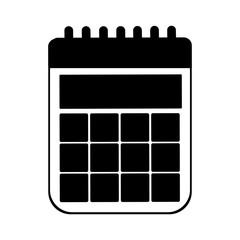 calendar pictogram icon image vector illustration design 