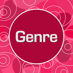 Genre Abstract Pink Background 