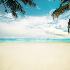 Fototapeta premium Sea morning beach