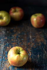 Apples on a Primitive Board 
