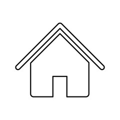 Fototapeta na wymiar house pictogram icon image vector illustration design 