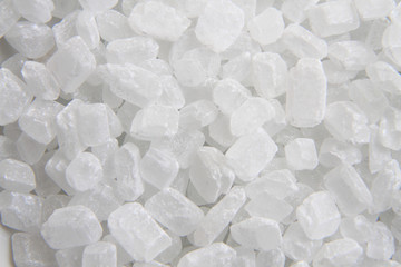 white sugar crystal texture