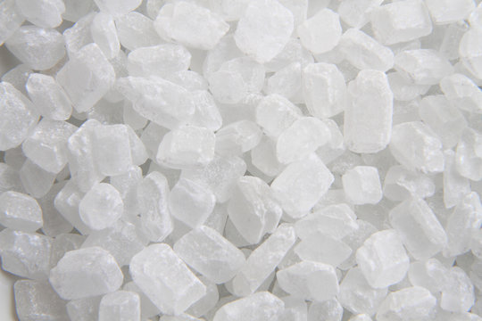 White Sugar Crystal Texture