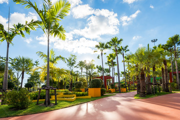 public park landscape