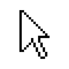 arrow cursor icon image vector illustration design 