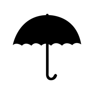 umbrella pictogram icon image vector illustration design 