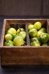 some green tomatoes