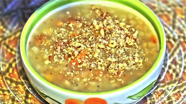 Prepearing Turkish Ashura - Noah's pudding