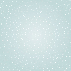 Vector illustration of snowy sky, snowy background