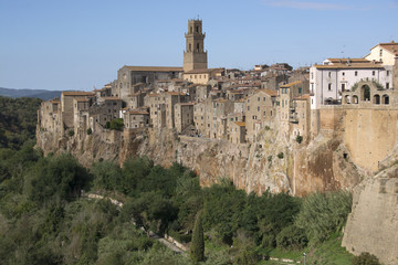 Pitigliano, Grosseto, Toscana, Italia, Europa