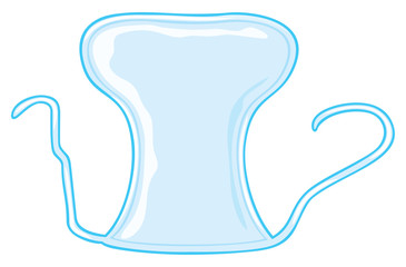 baby diaper vector illustration